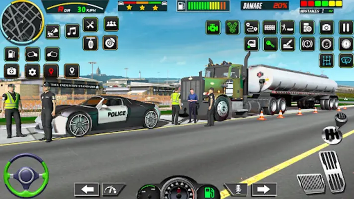 Truck Simulator Truck Game GT android App screenshot 0