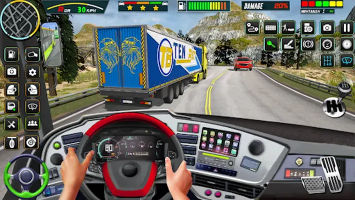 Truck Simulator Truck Game GT android App screenshot 5